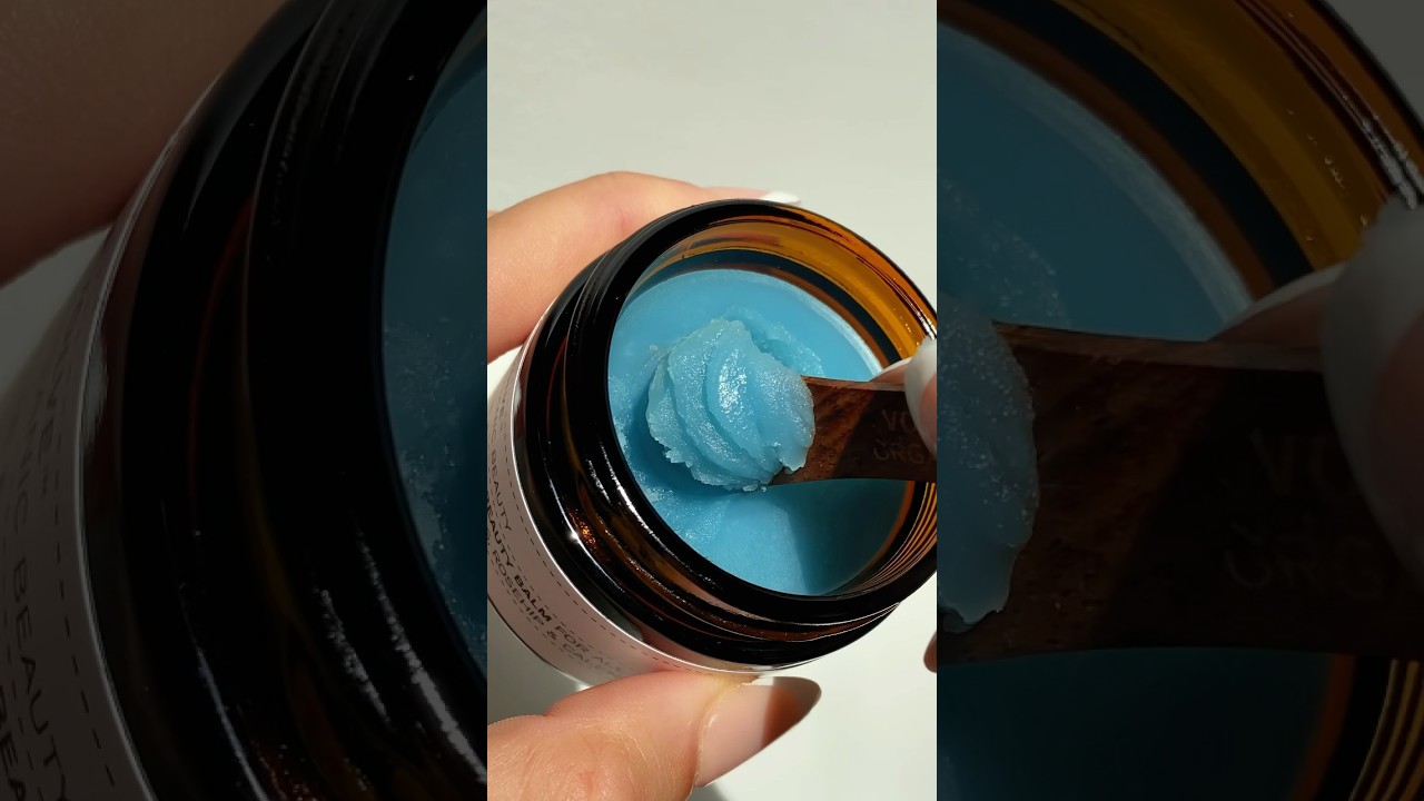 Blue Tansy Beauty Balm 😍🩵 #skincare #organicbeauty #beauty #organicskin