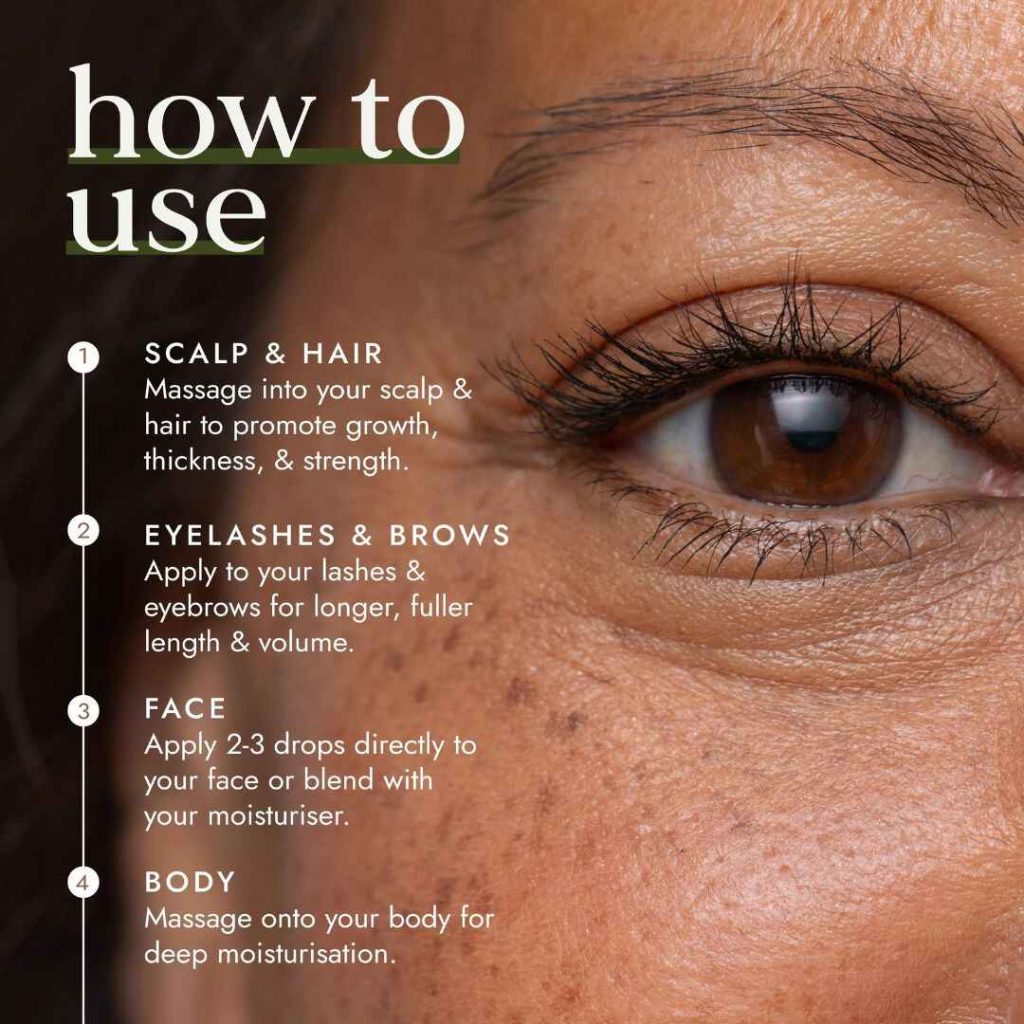 fushi castor oil, how to use