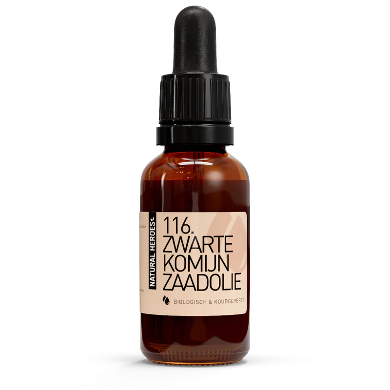 Natural Heroes Zwart Komijnzaadolie