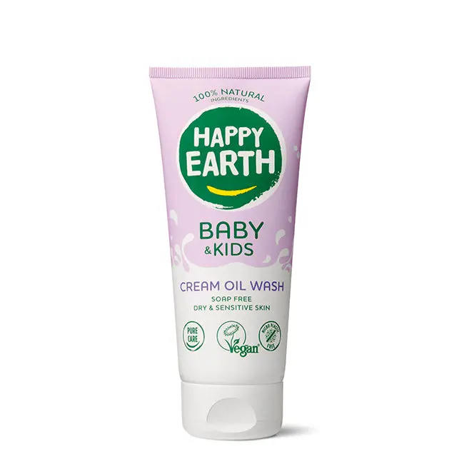HAPPY EARTH Baby Cream Oil Wasgel