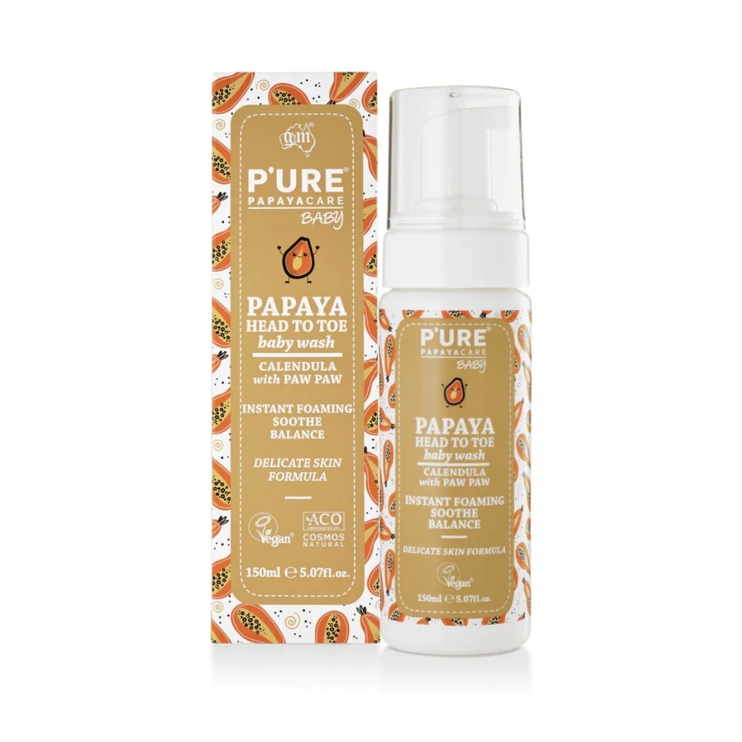 PURE Papaya Head to Toe Baby Wash
