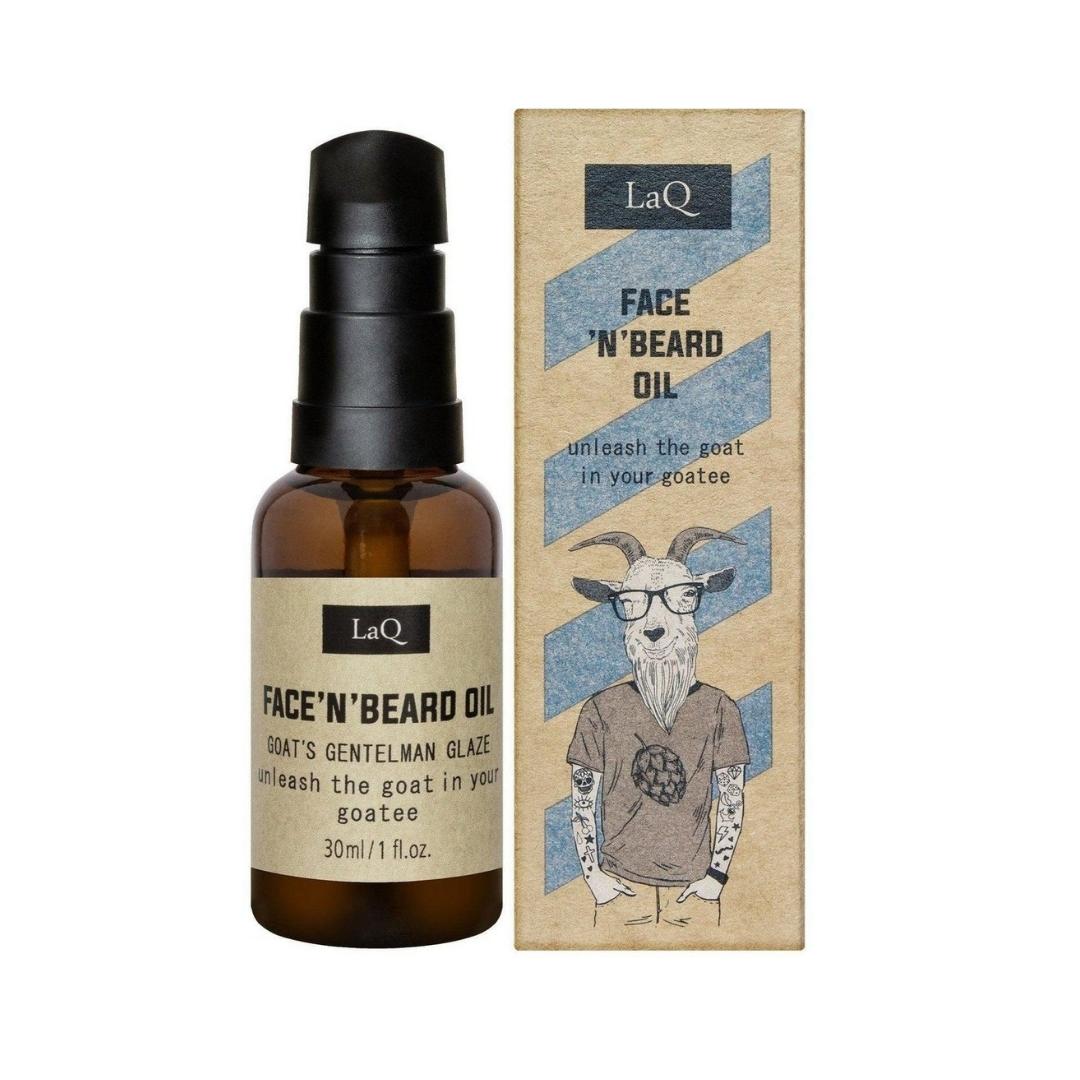 LaQ Face 'n' Beard Oil Hoppy Goat