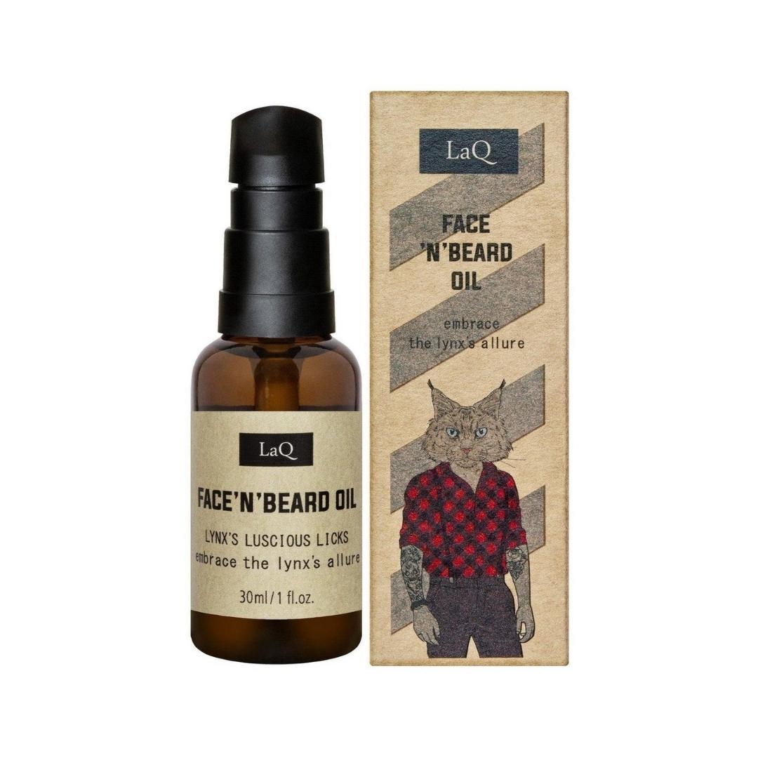 LaQ Face 'n' Beard Oil Lynx