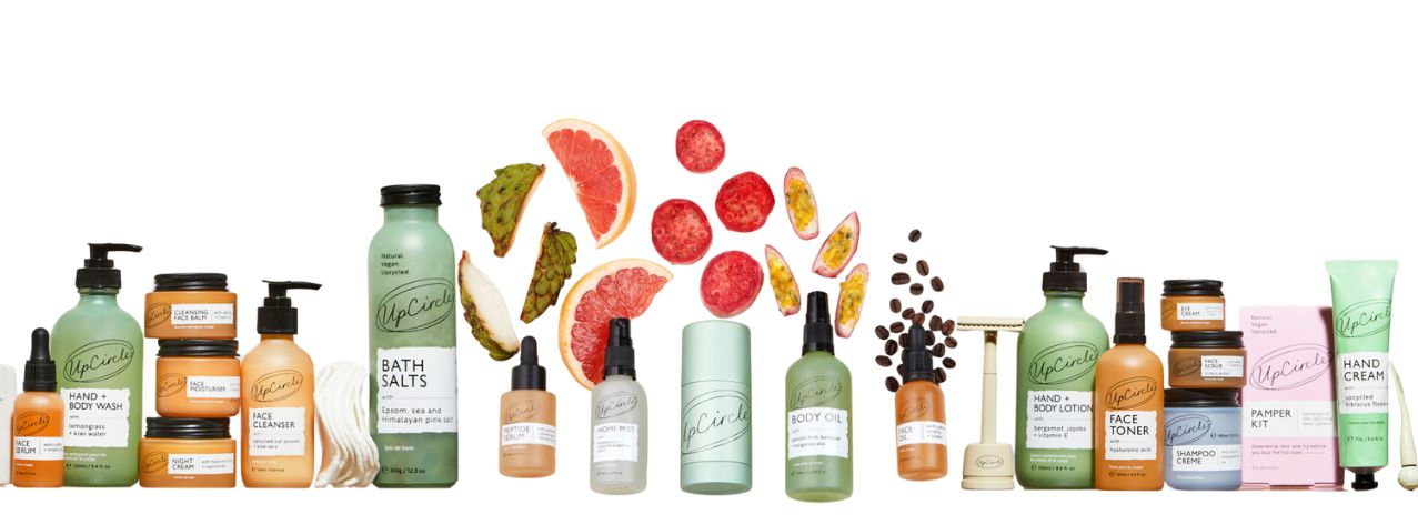 upcircle beauty producten upcycled skincare