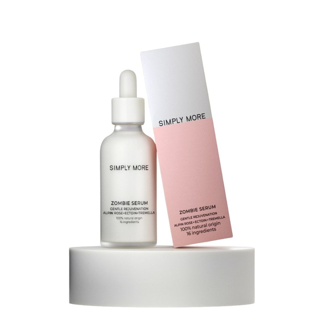 Simply More Zombie Serum, parfumvrij serum, vegan skincare