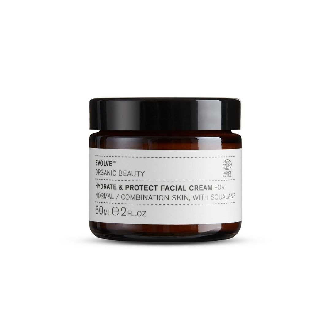 Evolve Hydrate & Protect Facial Cream, vegan gezichtscreme met squalaan en Wild Butterfly Ginger