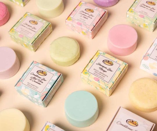 vegan shampoo zonder microplastics